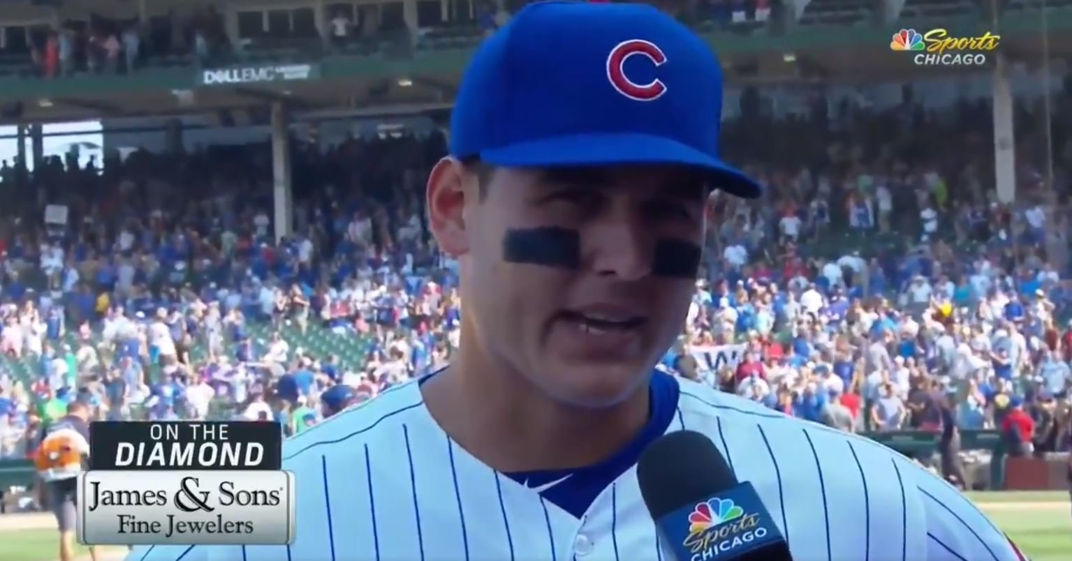 Watch Rizzo Discusses Cubs Close Call With Padres Cubshq