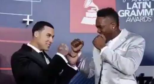 Chicago Cubs Javy Baez, Aroldis Chapman present at Latin Grammy