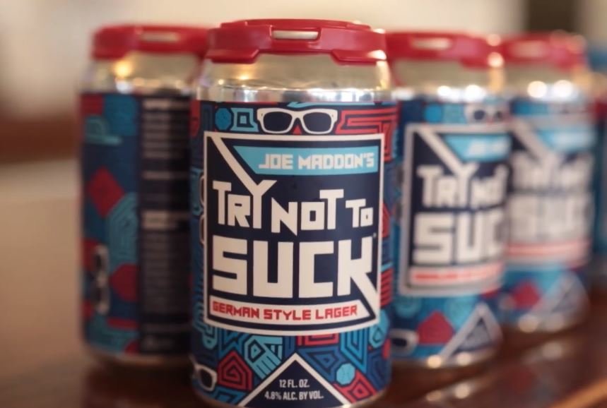 Try Not to Suck  Joe Maddon Debuts New Beer 