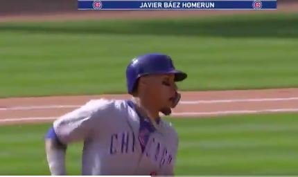 Javy Baez with his wife and El Mago - Chicago Sports HQ