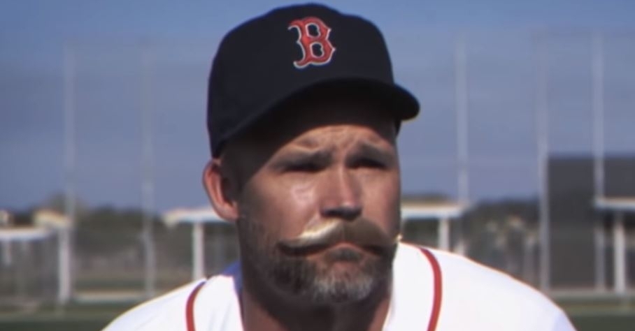 David Ross recreates 'Major League' by himself - Over the Monster