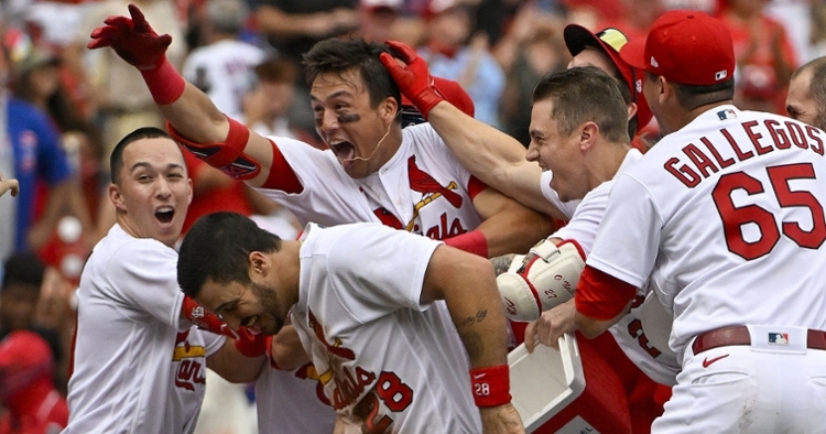 Paul Goldschmidt talks after his first Cardinals walk-off homer 