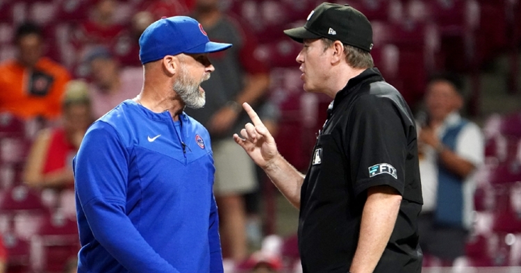 Rowan Wick and Joey Votto exchange words, David Ross ejected in Cubs' loss  to Reds - Chicago Sun-Times