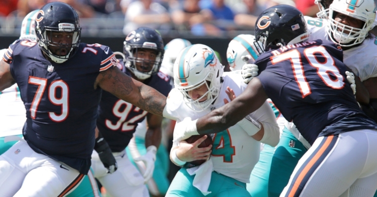 Jackson's 2 TDs power Chicago Bears over Panthers