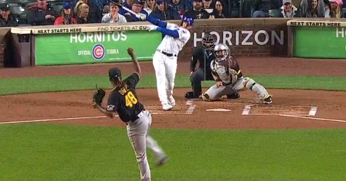 WATCH: Ian Happ Crushes Three-run Homer Against Pirates | CubsHQ